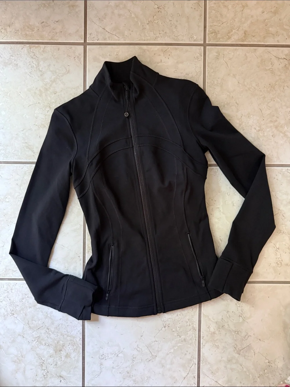 lululemon Women's Black Define Luon Full-Zip Jacket Size 4